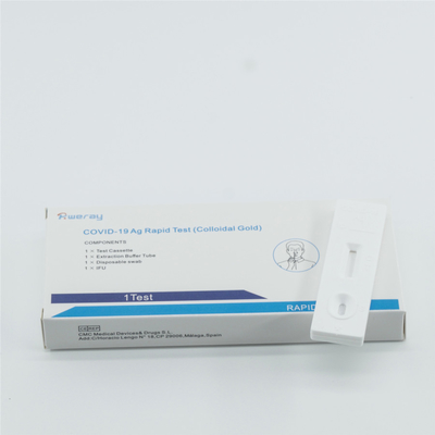 Μη της εισβολής Immunoassay κολλοειδής χρυσή δοκιμή Covid αντιγόνων 19 εξαρτήσεις δοκιμής