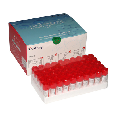 ISO13485 εξάρτηση συλλογής ιών έγκρισης και μεταφορών VTM για το νοσοκομείο