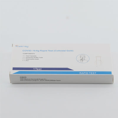 ποιότητας  ISO Certified 15mins Rapid Covid 19 Test Kits Antigen Saliva Test Kit High Sensitivity εργοστάσιο