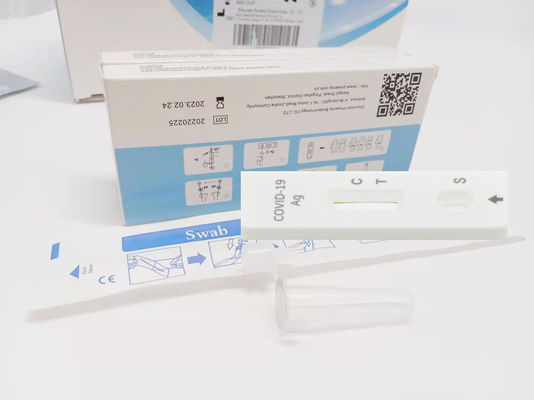 ποιότητας  OEM ODM Welcome Swab Antigen Rapid Test 15 Minutes Disposable εργοστάσιο