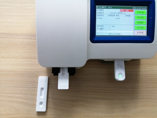 Κολλοειδής χρυσή Immunoassay POCT γρήγορη δοκιμή IgG IgM συσκευών ανάλυσης