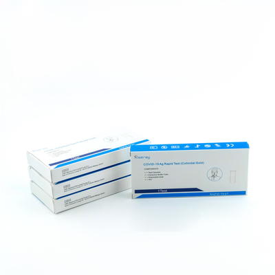 Το FDA ενέκρινε τη διαγνωστική υποδοχή cOem εξαρτήσεων δοκιμής αντισωμάτων εξαρτήσεων κολλοειδή χρυσή γρήγορη