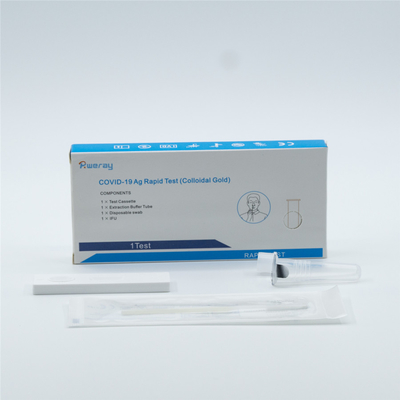 Μη της εισβολής Immunoassay κολλοειδής χρυσή δοκιμή Covid αντιγόνων 19 εξαρτήσεις δοκιμής