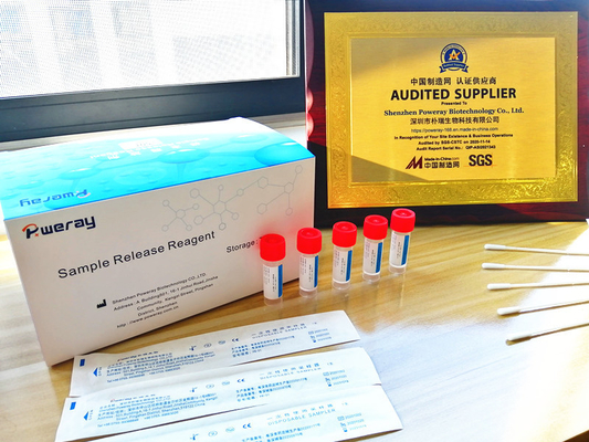 Τεχνητό διαγνωστικό PCR αντιδραστήριο απελευθέρωσης δειγμάτων εξαρτήσεων δοκιμής για PCR την ενίσχυση